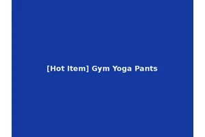 [Hot Item] Gym Yoga Pants