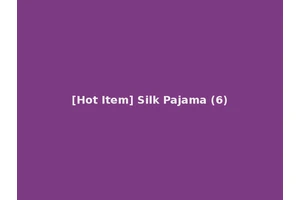 [Hot Item] Silk Pajama (6)