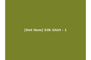 [Hot Item] Silk Shirt - 1