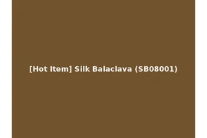 [Hot Item] Silk Balaclava (SB08001)