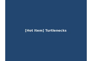 [Hot Item] Turtlenecks