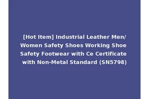 [Hot Item] Industrial Leather Men/Women Safety Shoes Working Shoe Safety Footwear with Ce Certificate with Non-Metal Standard (SN5798)