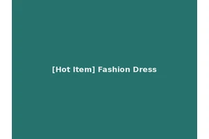 [Hot Item] Fashion Dress