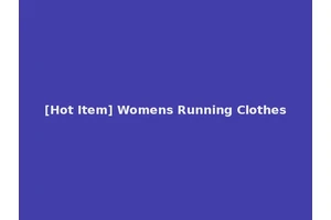 [Hot Item] Womens Running Clothes