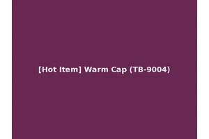 [Hot Item] Warm Cap (TB-9004)
