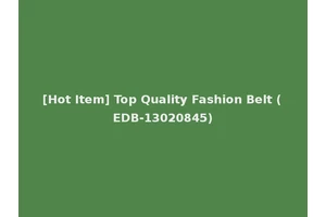 [Hot Item] Top Quality Fashion Belt (EDB-13020845)