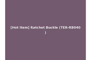 [Hot Item] Ratchet Buckle (TER-RB040)