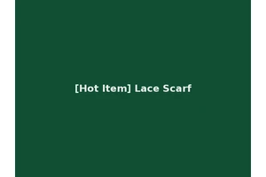 [Hot Item] Lace Scarf