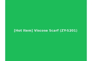 [Hot Item] Viscose Scarf (ZY-S201)