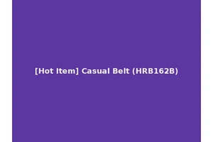 [Hot Item] Casual Belt (HRB162B)