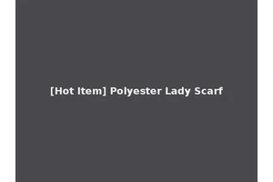 [Hot Item] Polyester Lady Scarf