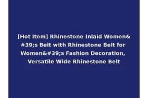 [Hot Item] Rhinestone Inlaid Women's Belt with Rhinestone Belt for Women's Fashion Decoration, Versatile Wide Rhinestone Belt