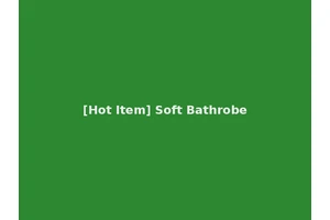 [Hot Item] Soft Bathrobe