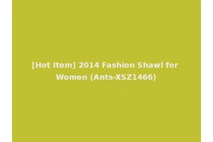 [Hot Item] 2014 Fashion Shawl for Women (Ants-XSZ1466)