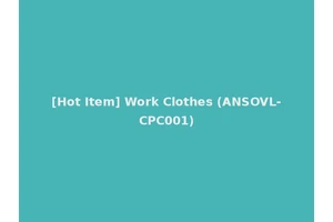 [Hot Item] Work Clothes (ANSOVL-CPC001)