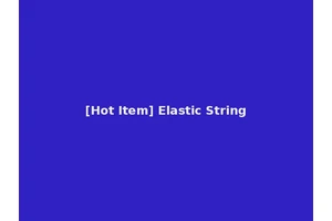 [Hot Item] Elastic String
