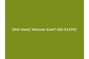 [Hot Item] Viscose Scarf (QS-S1370)