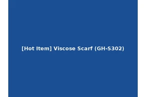 [Hot Item] Viscose Scarf (GH-S302)
