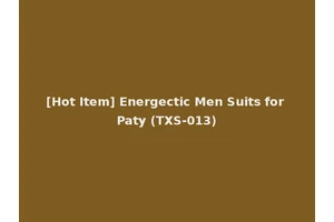 [Hot Item] Energectic Men Suits for Paty (TXS-013)