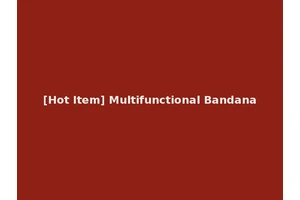 [Hot Item] Multifunctional Bandana