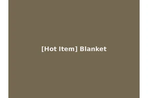 [Hot Item] Blanket