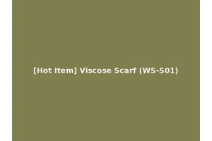 [Hot Item] Viscose Scarf (WS-S01)