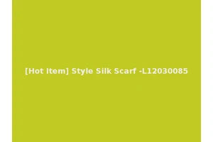 [Hot Item] Style Silk Scarf -L12030085