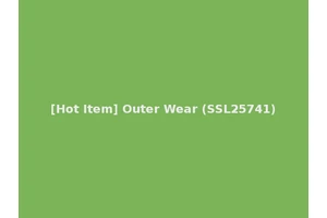 [Hot Item] Outer Wear (SSL25741)