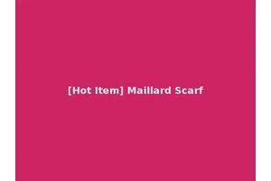 [Hot Item] Maillard Scarf