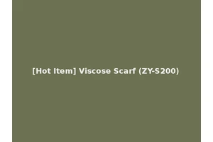 [Hot Item] Viscose Scarf (ZY-S200)