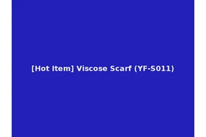 [Hot Item] Viscose Scarf (YF-S011)