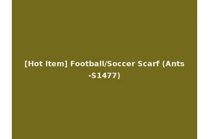 [Hot Item] Football/Soccer Scarf (Ants-S1477)