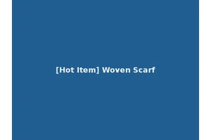 [Hot Item] Woven Scarf