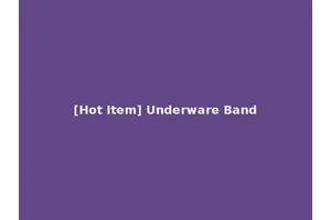 [Hot Item] Underware Band