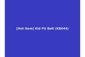 [Hot Item] Kid PU Belt (KB044)