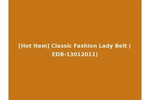 [Hot Item] Classic Fashion Lady Belt (EDB-13012011)