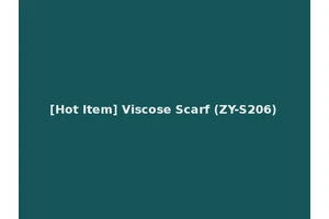 [Hot Item] Viscose Scarf (ZY-S206)