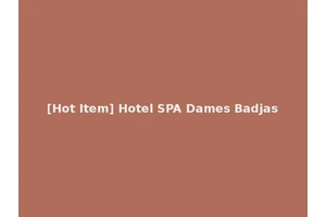 [Hot Item] Hotel SPA Dames Badjas