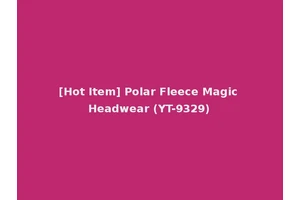 [Hot Item] Polar Fleece Magic Headwear (YT-9329)