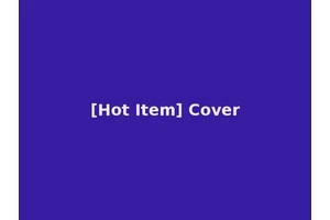[Hot Item] Cover