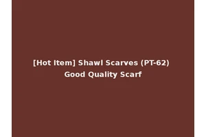 [Hot Item] Shawl Scarves (PT-62) Good Quality Scarf