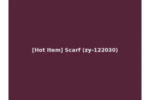 [Hot Item] Scarf (zy-122030)