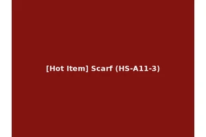 [Hot Item] Scarf (HS-A11-3)