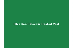 [Hot Item] Electric Heated Vest