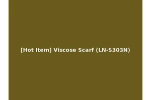 [Hot Item] Viscose Scarf (LN-S303N)