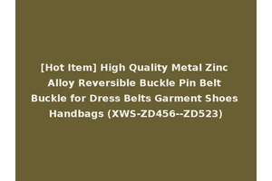 [Hot Item] High Quality Metal Zinc Alloy Reversible Buckle Pin Belt Buckle for Dress Belts Garment Shoes Handbags (XWS-ZD456--ZD523)