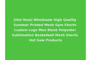 [Hot Item] Wholesale High Quality Summer Printed Mesh Gym Shorts Custom Logo Men Blank Polyester Sublimation Basketball Mesh Shorts Hot Sale Products