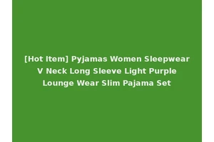 [Hot Item] Pyjamas Women Sleepwear V Neck Long Sleeve Light Purple Lounge Wear Slim Pajama Set