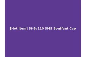 [Hot Item] Sf-Bc110 SMS Bouffant Cap
