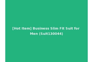 [Hot Item] Business Slim Fit Suit for Men (Suit130044)